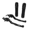 BMW C650GT C600 Folding Extendable Brake Clutch Levers & Grips (2012-2016)