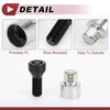 BMW Set of 4 Wheel Lock Lug Nuts with M14x1.25 Key