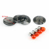 Harley Road King Touring Glide 4x Smoke Turn Signal Lens (1986-2007)