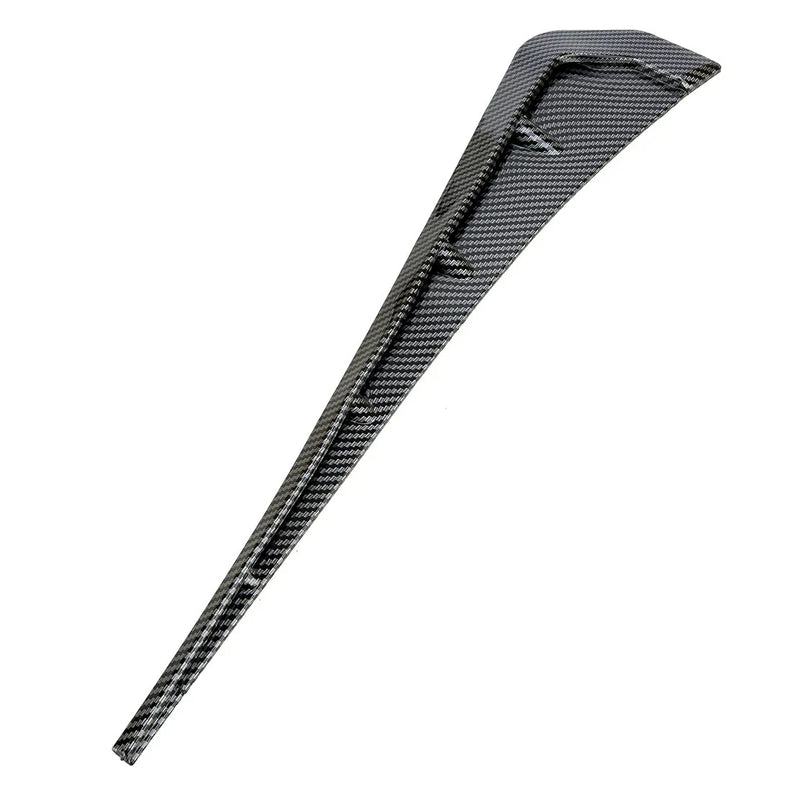 Carbon Fiber Style Car Side Fender Vent Air Wing Cover Trim