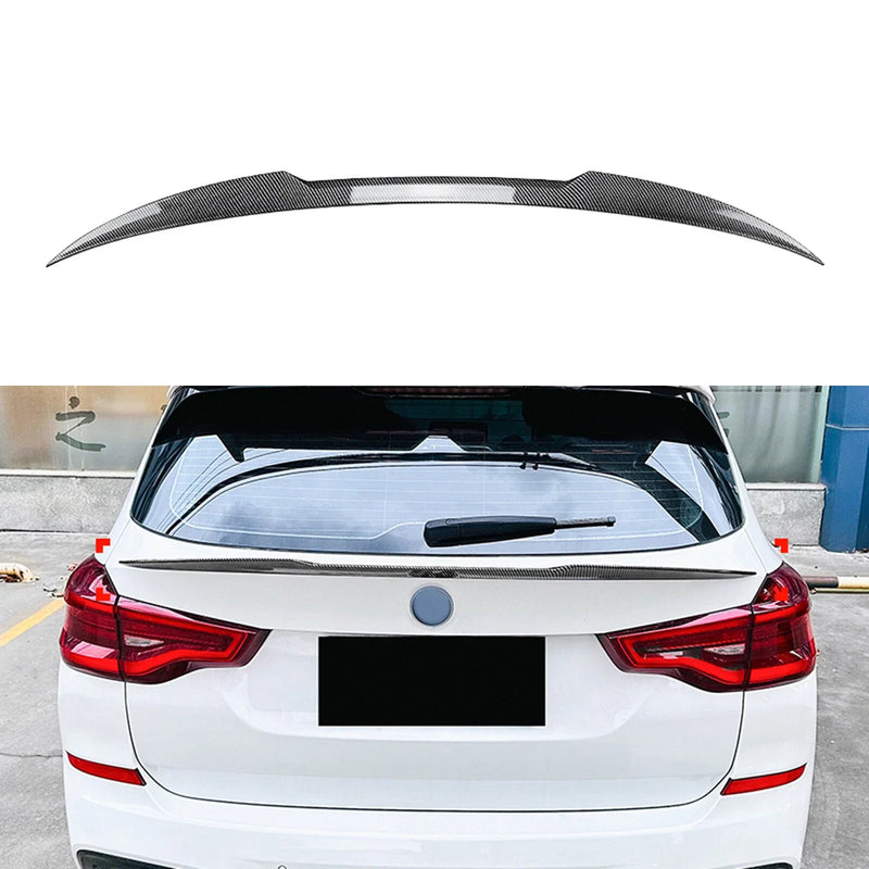 BMW X3 G01 LCI M Sport (2018-2024) 1 x Carbon Look Rear Spoiler Lip