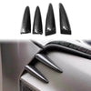 Hyundai Veloster Turbo 11-17 Carbon Fiber Front Bumper Side Spoiler Trim
