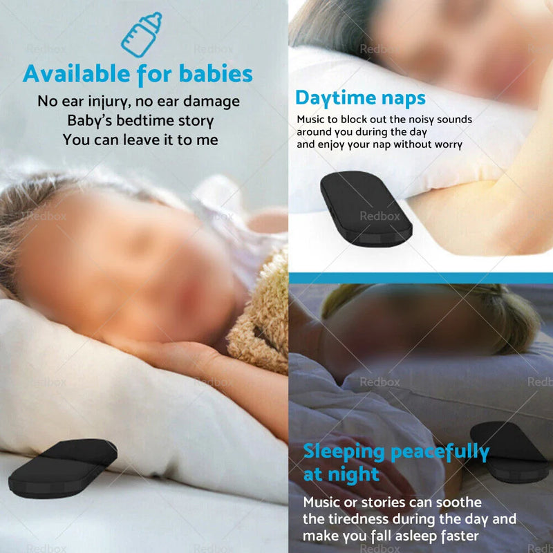 Bluetooth Bone Conduction Stereo Sound Box Under Pillow Speaker