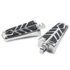 Harley Motorcycle Aluminum Foot Pegs 10mm