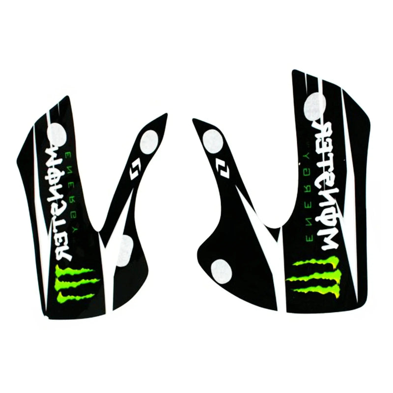 KLX110 Style Fairing Dirt Bike Monster Decals Graphic Stickers