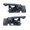 Holden Rodeo RA 4pc Inner Door Handle Set Black (2003-2008)