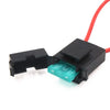 Motorcycle Car 5 x 30A Red Inline Mini Power Blade Fuse Holders