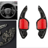 Audi RS6 A4L A6L 2 x Forged Carbon Fiber Paddle Extensions (2013-2023)