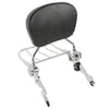 Harley Touring Electra Glide Backrest Sissy Bar Luggage Rack (2009-2025)