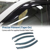 Chevrolet Aveo Sedan 2007-2010 2 x Side Vent Visors Window Deflectors