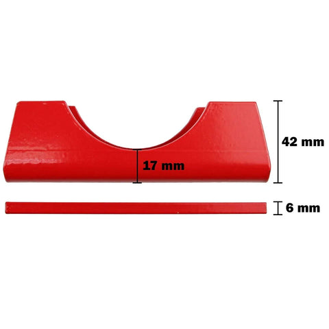 Nissan Navara D40 2 x Rear 2" Lower Suspension Blocks (2005-2014)