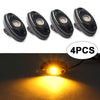 JEEP Offroad Truck Underbody 9W LED Yellow Rock Light Pods