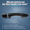 Ford Fusion Mondeo 4 x ABS Exterior Side Door Handle Cover Trim (2013-2020)