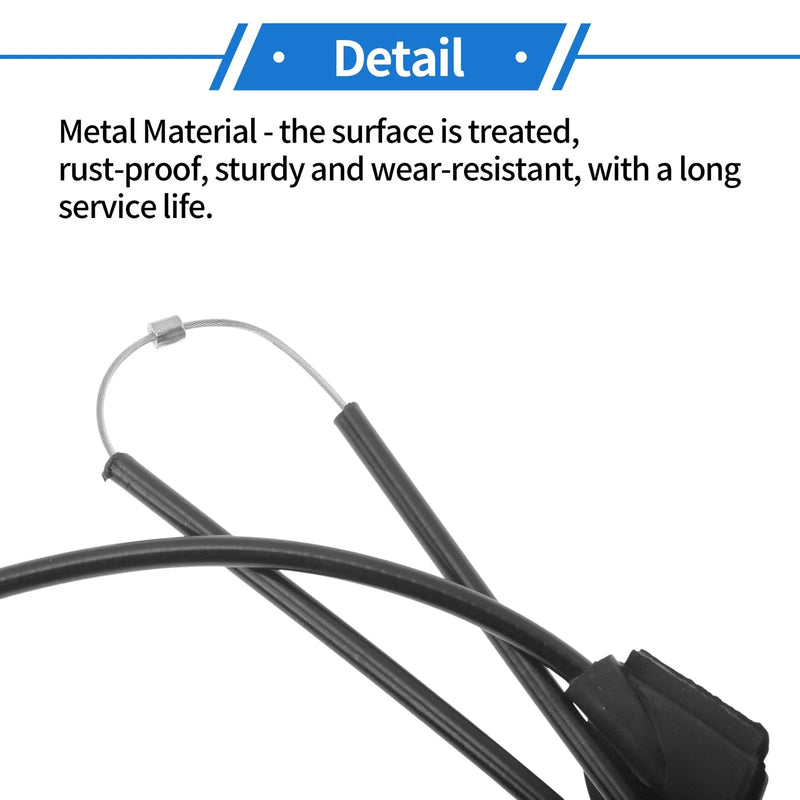 Volvo S80, S80L Hood Latch Release Cable (2007-2016)
