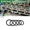 Make Model Oil Seal / 60x72x8mm / Seal Ring Rotary Shaft NBR Black