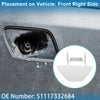 BMW 528i (2014-2016) - Front Right, White Washer Nozzle Cover