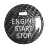 Mazda CX-3, CX-4, CX-5, CX-8, MX-5 Carbon Fiber Red Start Stop Button Sticker