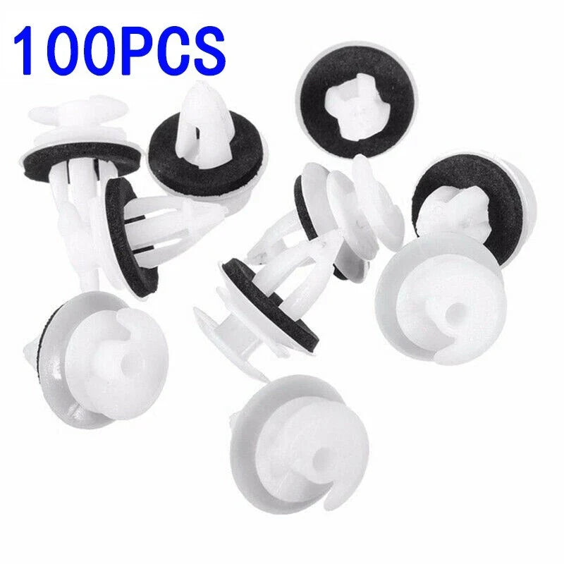 E34 E36 E38 E39 E46 for X5 100pcs Car Door Panel Clips Seal Ring Retainer