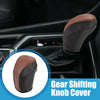 Toyota Camry 2018-2023 Black Brown Stitch Gear Shifting Knob Cover