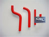 YAMAHA YZ125 RED silicone radiator hose (1996-2001)