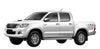 Toyota Hilux Tweeter Speaker Hole Cover (2005-2014)