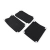 BMW R1200GS R1250GS 3 x PVC Leather Side Top Rear Case Pad Covers (2013-2023)