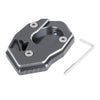 Kawasaki Z900RS CNC Side Stand Extension Pad Gray (2017–2019)