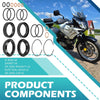 Suzuki GSXR600 / GSXR700 Front Fork Dust Oil Seals Kit (2004-2005)