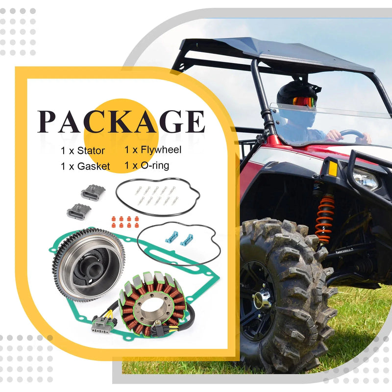 Polaris RZR 4 S 800 / Ranger 700 / 800 Stator & Rotor Gasket (2008–2014)