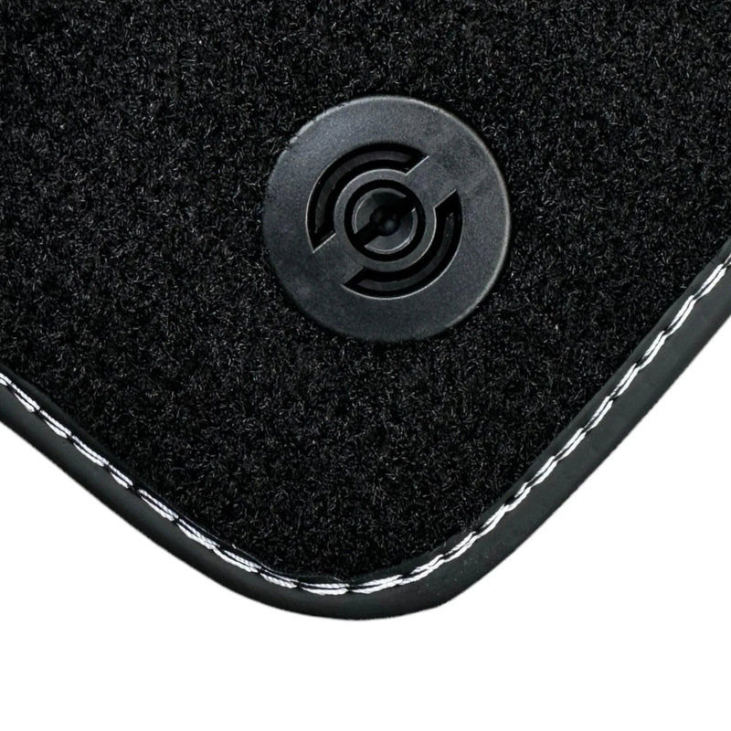 Ferrari 488 GTB (2015-2020) - AutoWin Brand with Crema Leather Black Floor Mats