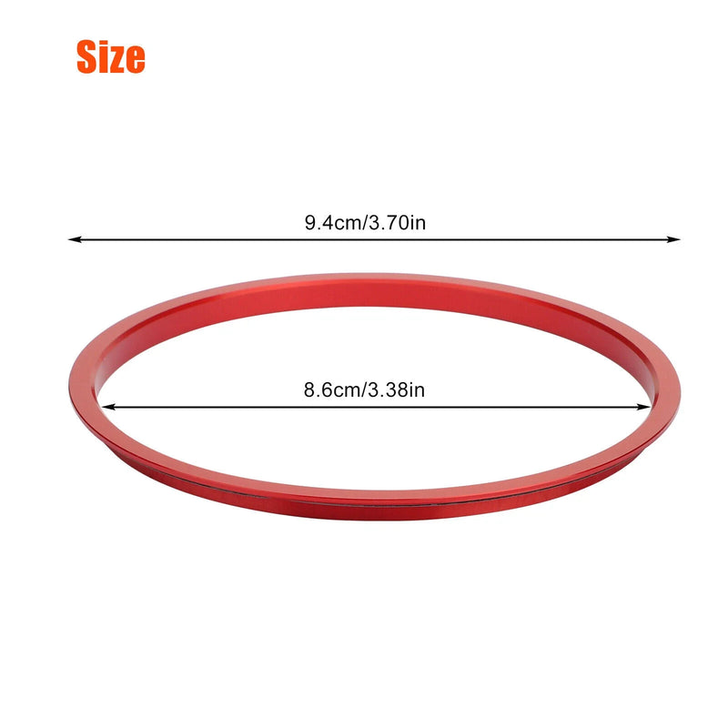 Toyota Tacoma 4x Interior A/C Vent Outlet Ring Trim Cover Decor (2016–2022)