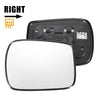 Honda Accord Right Side Heated White Mirror Glass (2011-2013)