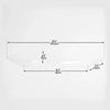 Harley Road Glide FLTR 4.5" Clear Flare Windshield (2015-2023)