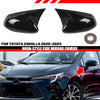 Toyota Corolla Sedan Hatchback Horn Style Rearview Mirror Cover (2020–2024)