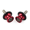 KAWASAKI ZX6R (2012-2021) Red CNC 8MM Swingarm Spools Slider Screws