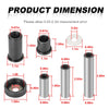 Suzuki King Quad 2 x Rear A-Arm Bush Kit