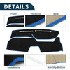 Honda Freed GB5 / 6 / 7 / 8 (2016-2024) Black Blue Dashboard Cover Mat