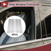 Ford Explorer (2020-2023) Silver Tone 6 Pcs Door Pillar Window Trim
