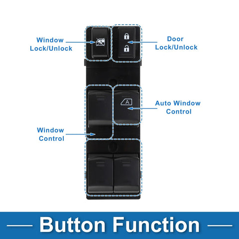 Nissan Almera Power Window Switch (2016)