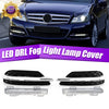 Mercedes-Benz W204 C300 LED DRL Fog Light Covers (2008-2015)