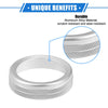 Ford Maverick (2022-2023) Silver Tone 4 x AC Climate Control Knob Rings