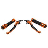 Yamaha YZF R1 Orange Extendable Brake Clutch Lever Grip Set (2009-2014)