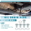 Mazda 3 5 x Auto Oil Drain Plug with Gasket (2006-2023)