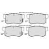 Suzuki Kizashi Rear Disc Brake Pad Set (2010-2015)