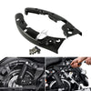 Harley Touring FLHR FLTR FLHX Black Rear Fender Strut Covers (2009-2013)