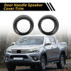 Toyota Tundra 1 Set Carbon Fiber Pattern Door Speaker Cover (2014–2021)
