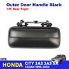 Outer Door Handle Black Rear Right Fits Honda City 4D Type Z Sedan 1996-02 D06