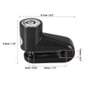 Universal Motorcycle Disc Brake Lock with Blue Rope Set