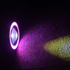 Car Halo Angel Eyes LED 2.5" Universal COB Purple Fog Light Projector