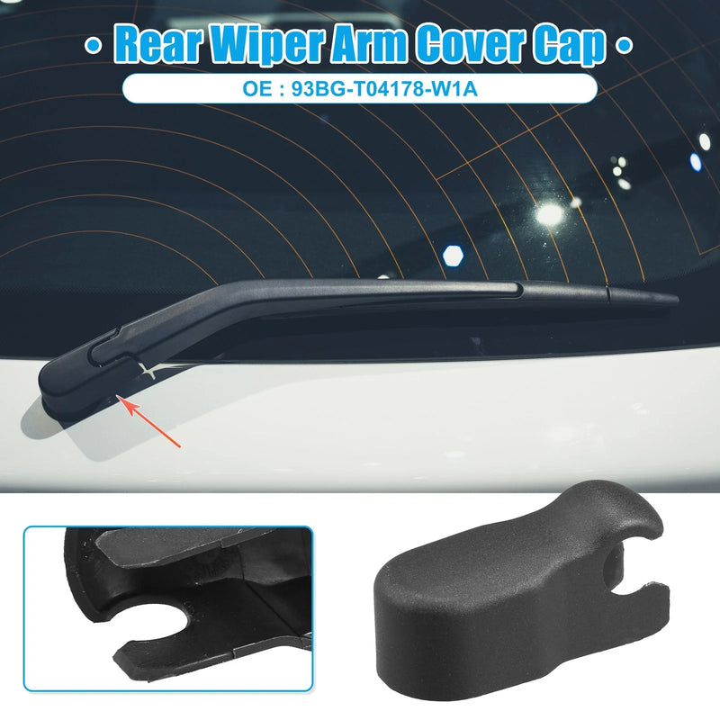 Ford C-Max (2003-2007) Black Rear Windshield Wiper Arm Nut Cap